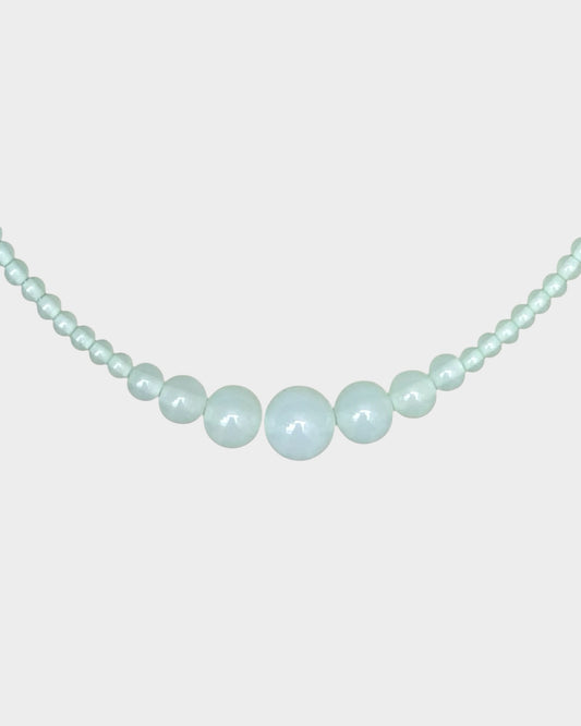 Necklace No3 - Pastel Green - Limited jewellery by Lemonade - made by hand in Denmark
