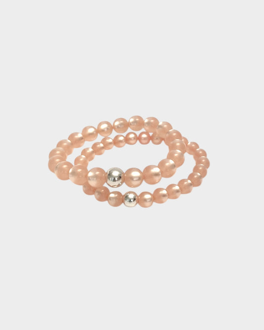 Moon Bracelet - Peach