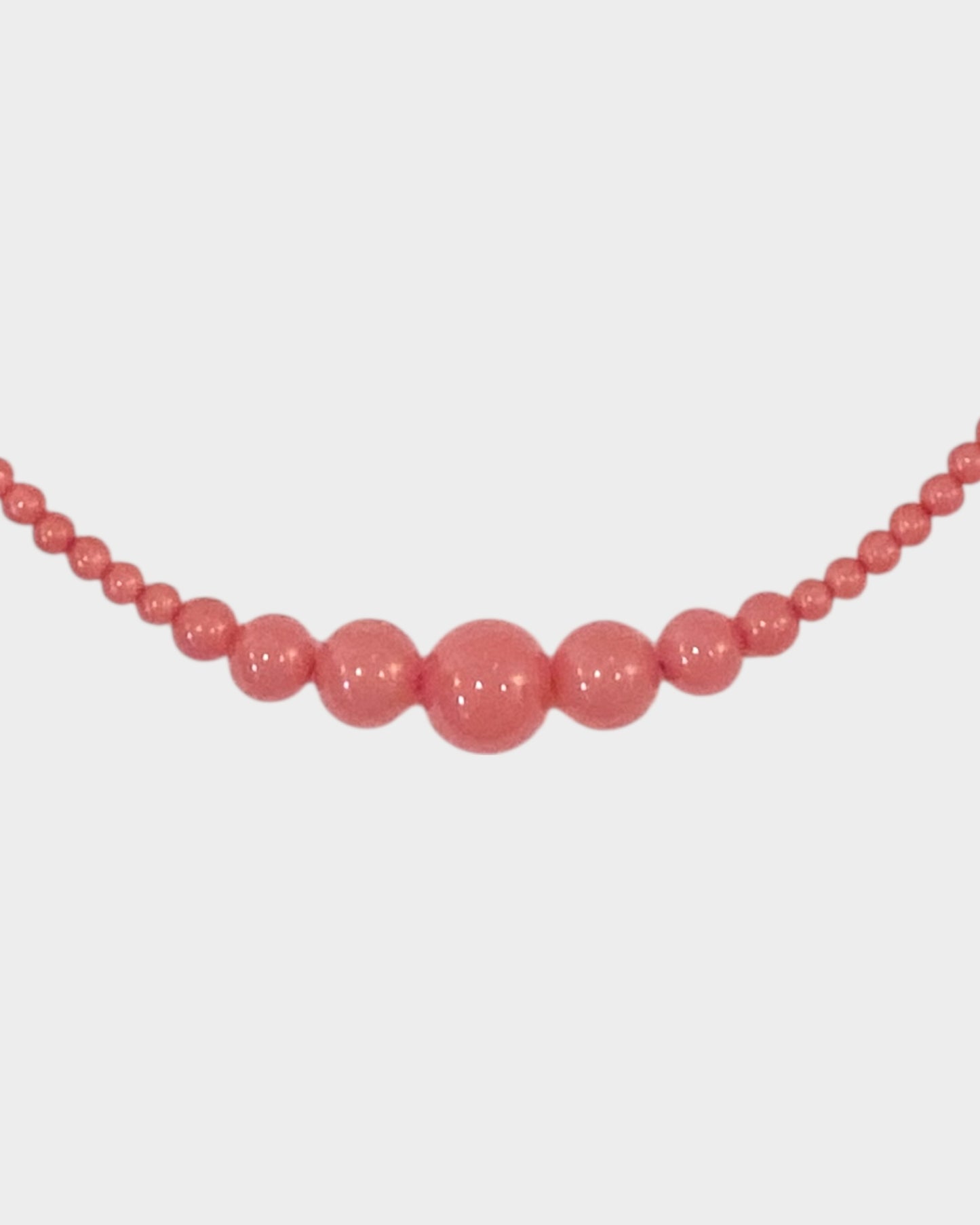 Necklace No3 - Pink Hibiscus - Limited jewellery by Lemonade - made by hand in Denmark