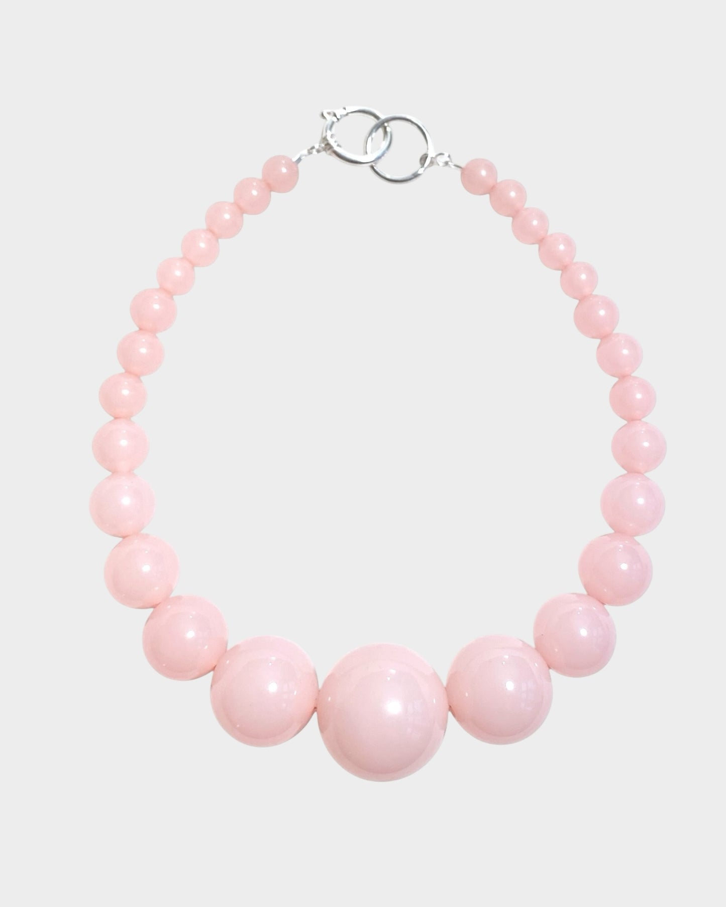 Mega Necklace - Pink Powder - Limited jewellery by Lemonade - made by hand in Denmark
