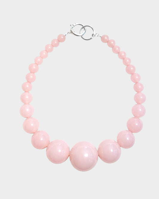 Mega Necklace - Pink Powder - Limited jewellery by Lemonade - made by hand in Denmark
