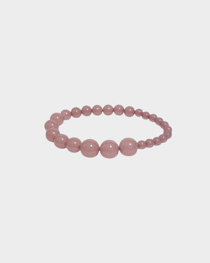 Bracelet No1 - Plum - Limited jewellery by Lemonade - made by hand in Denmark