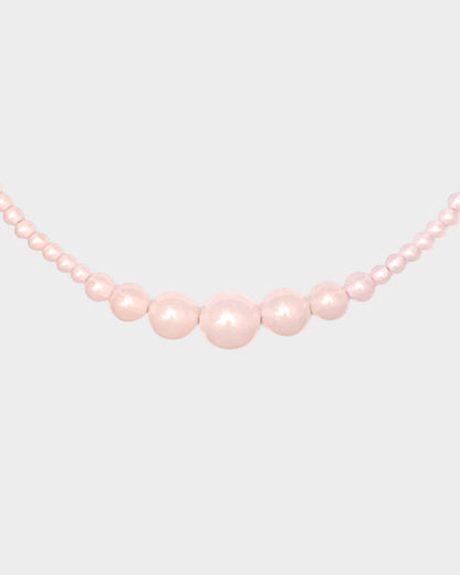 Necklace No3 - Pink Powder - Limited jewellery by Lemonade - made by hand in Denmark