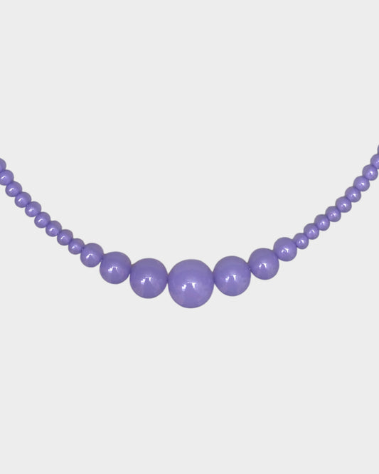 Necklace No3 - Purple - Limited jewellery by Lemonade - made by hand in Denmark