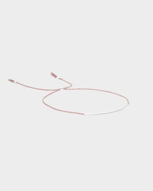 Silk Bracelets - Rose