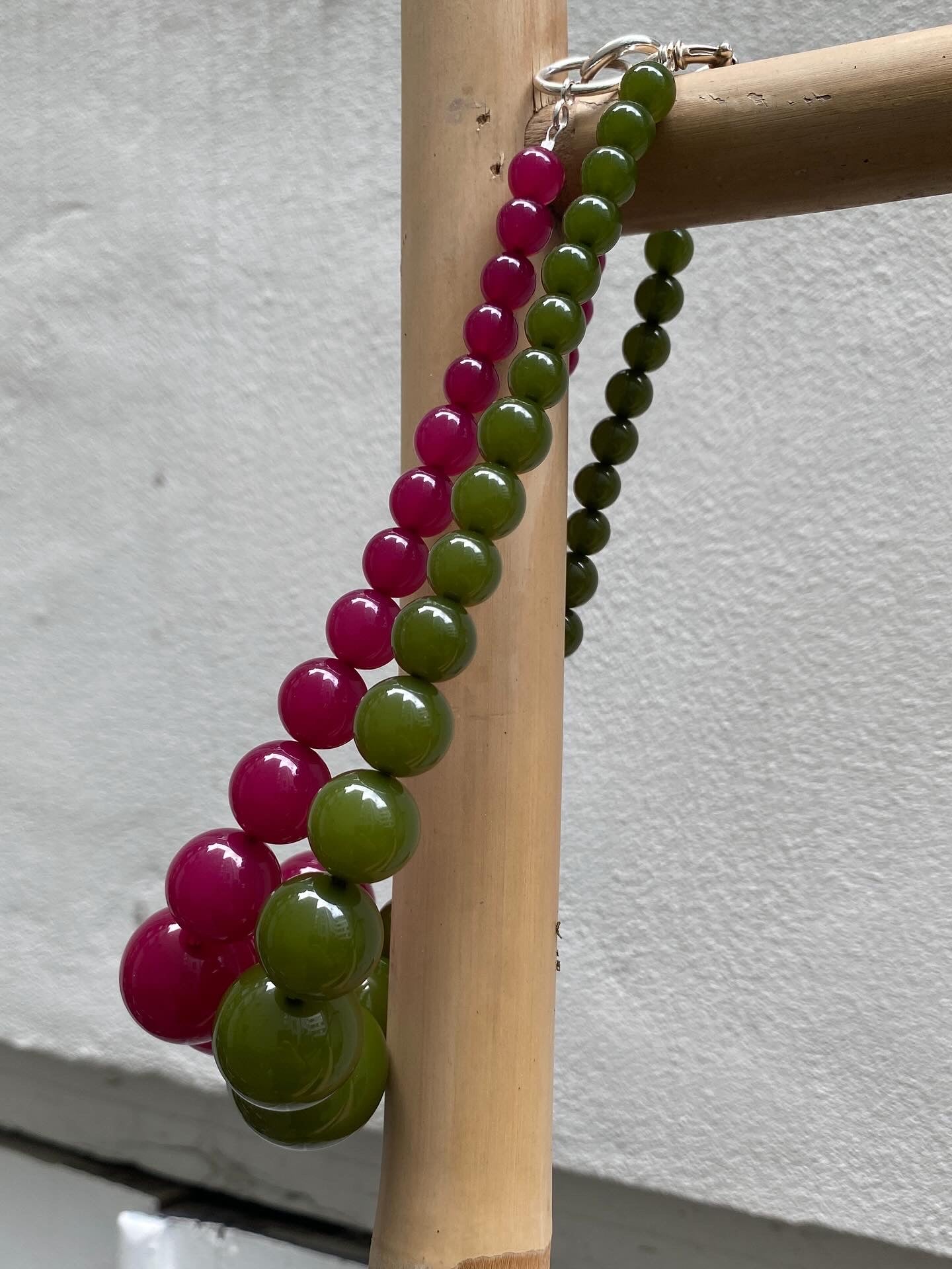 Mega Necklace - Syrah - Limited jewellery by Lemonade - made by hand in Denmark