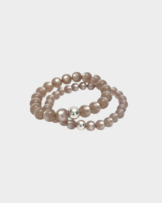 Moon Bracelet - Taupe