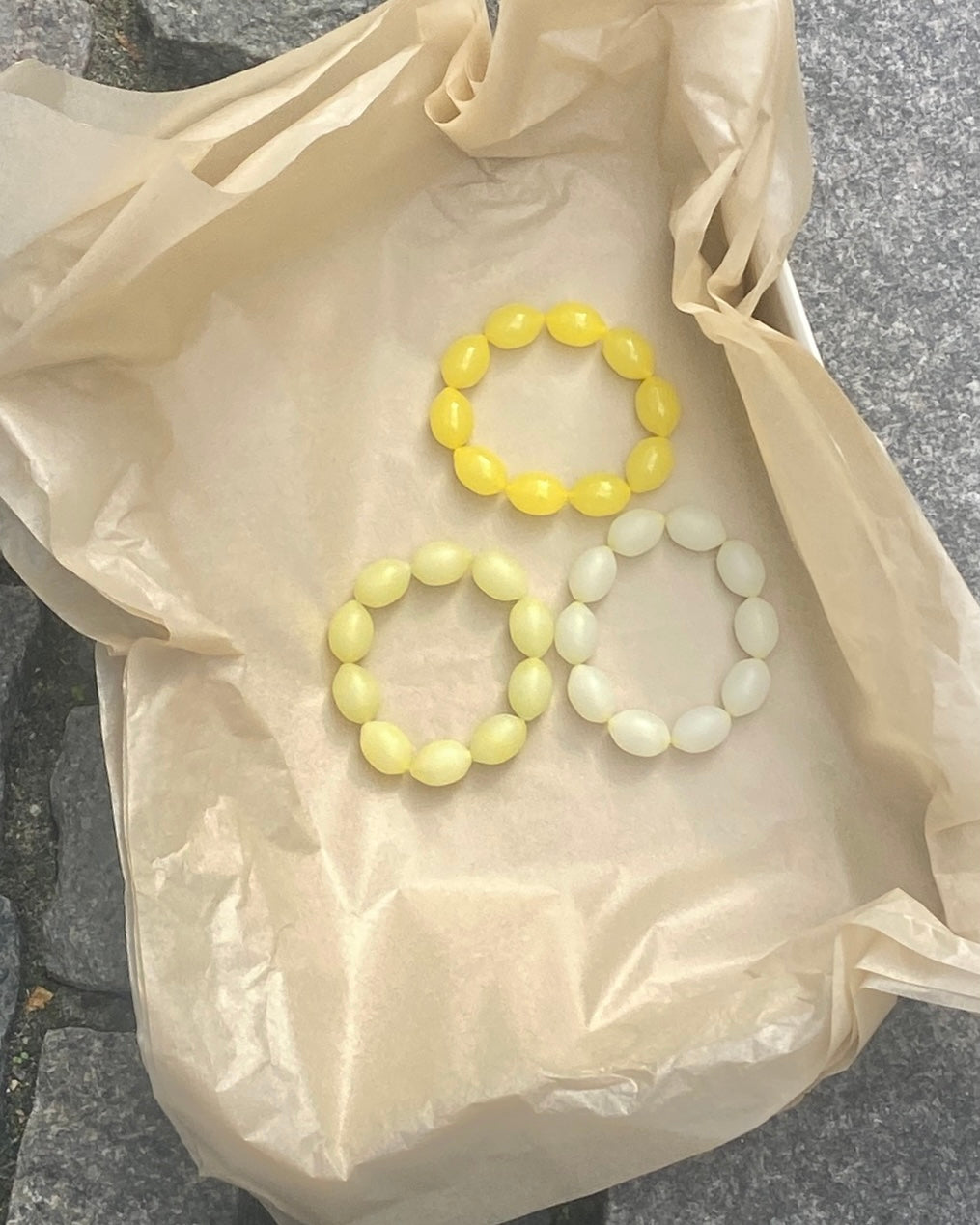Lemon Bracelet - Lemon Yellow