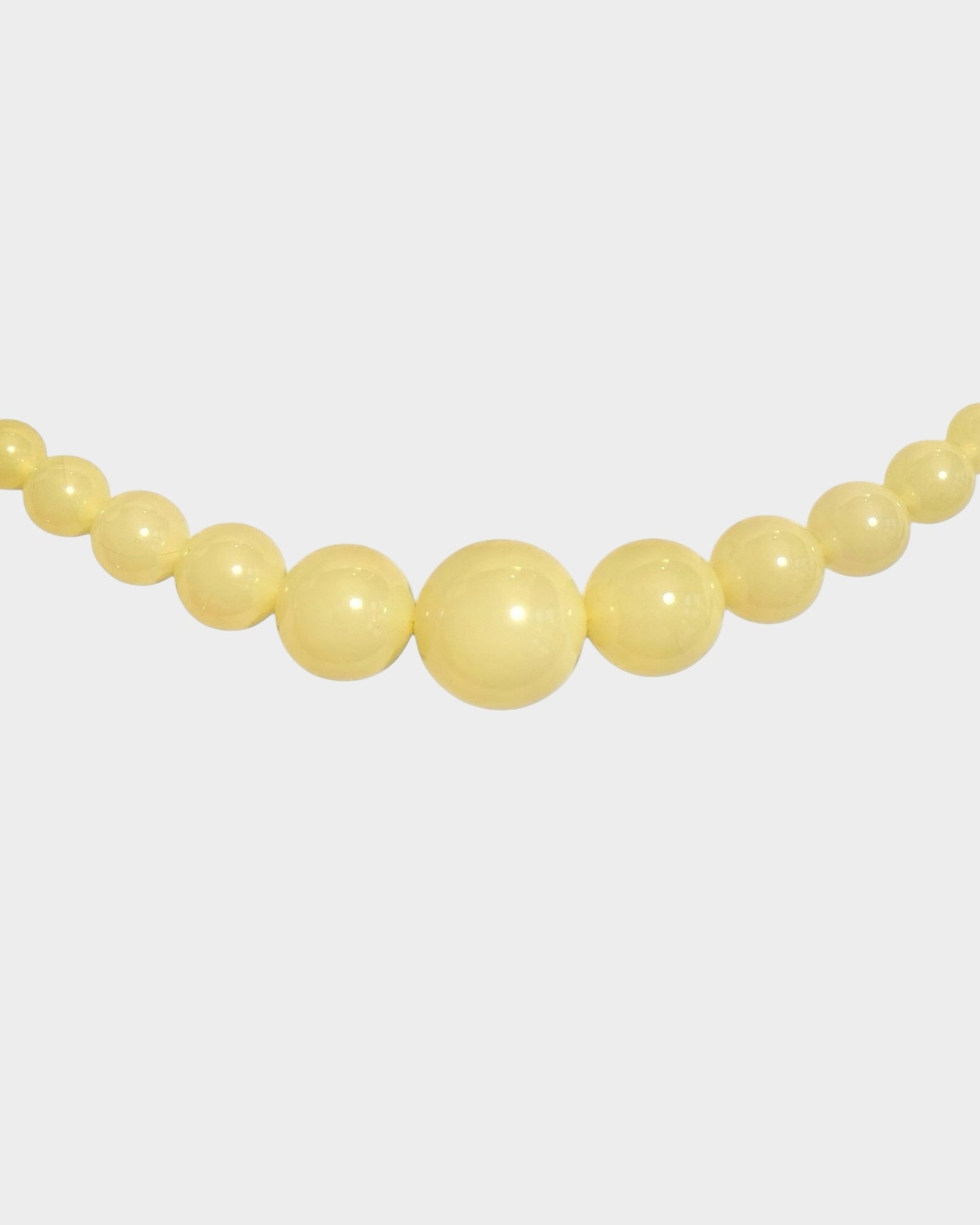 Mega Necklace - Yellow - Limited jewellery by Lemonade - made by hand in Denmark