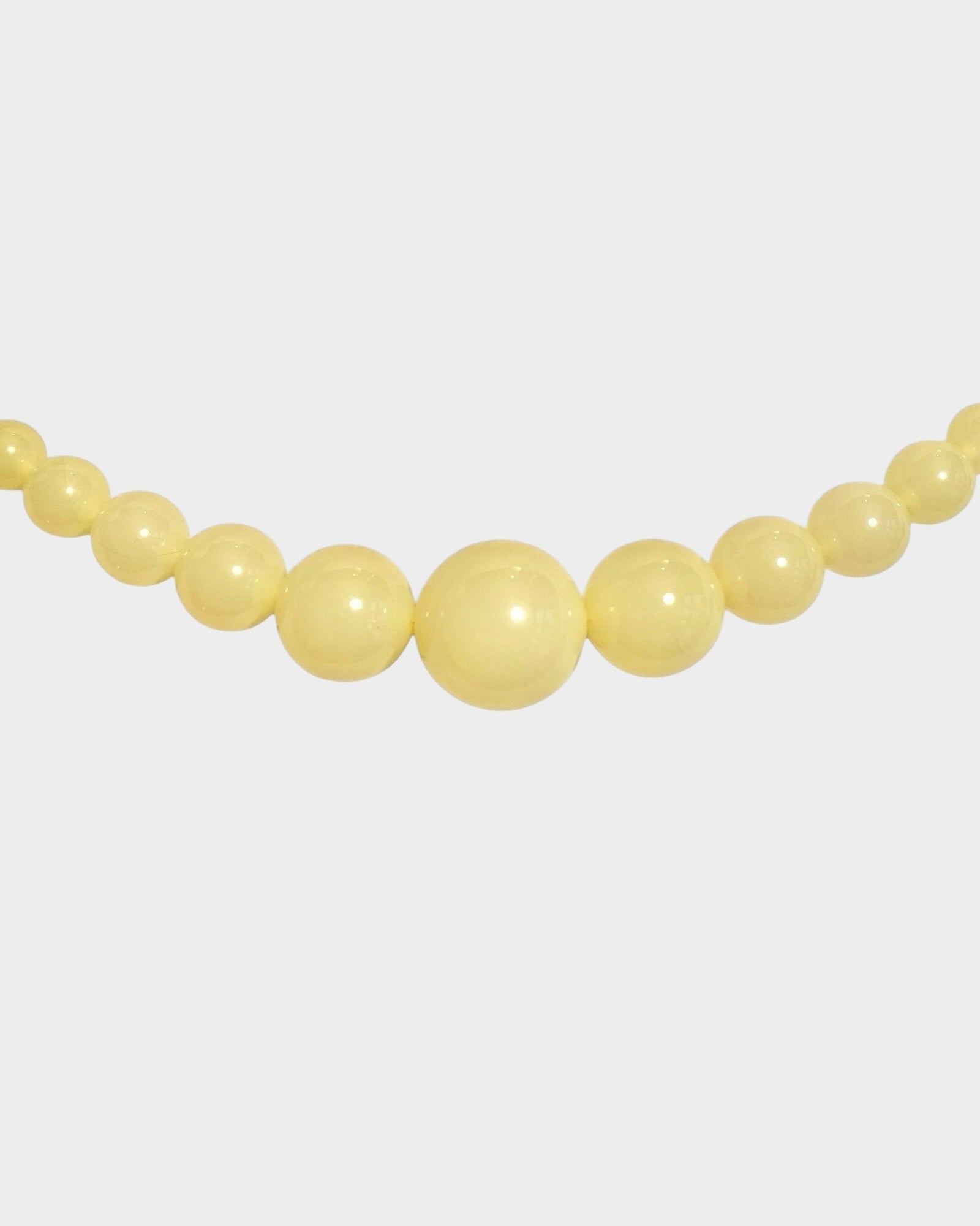 Mega Necklace - Yellow - Limited jewellery by Lemonade - made by hand in Denmark